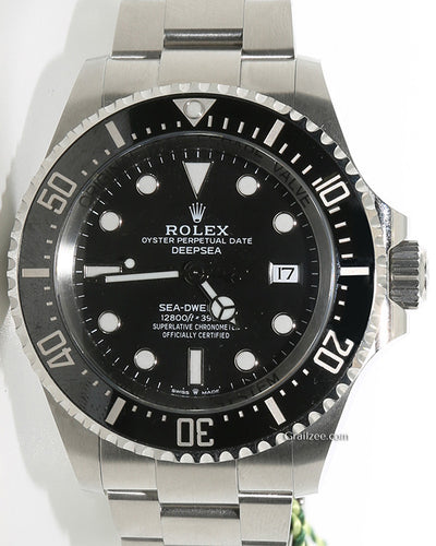 2023 Rolex Sea-Dweller Deepsea 44MM Black Dial Oyster Bracelet (136660)