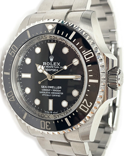 2023 Rolex Sea-Dweller Deepsea 44MM Black Dial  Oyster Bracelet (136660)