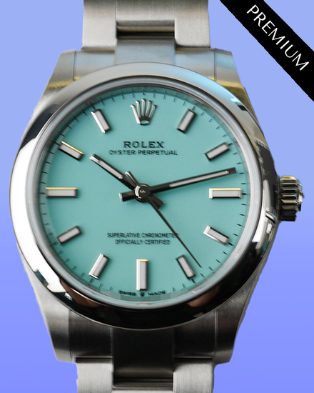 2024 Rolex Oyster Perpetual 31MM Tiffany Blue Dial Oyster Bracelet (277200)