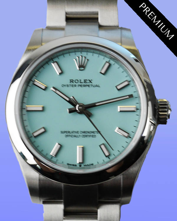 2024 Rolex Oyster Perpetual 31MM Tiffany Blue Dial Oyster Bracelet (277200)