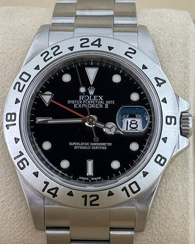 2011 Rolex Explorer II 40MM Black Dial Oyster Bracelet (16570)