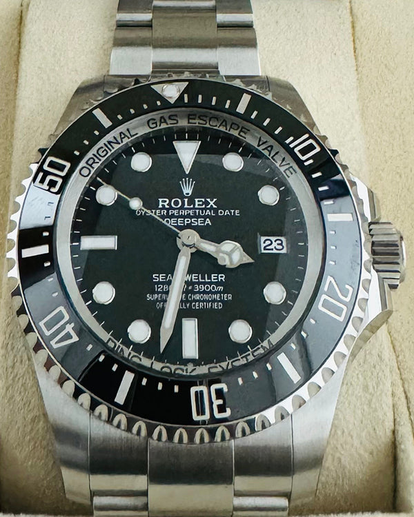 2024 Rolex Sea-Dweller Deepsea 44MM Black Dial Oyster Bracelet (136660)