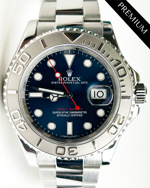 2014 Rolex Yacht-Master 40MM Blue Dial Oyster Bracelet (116622)