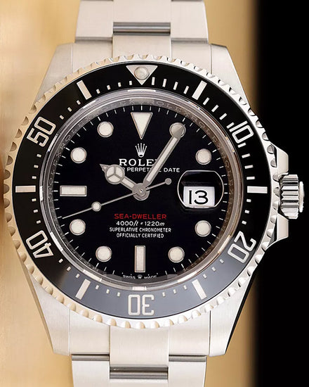 2020 Rolex Sea-Dweller 43MM Black Dial Oyster Bracelet (126600)