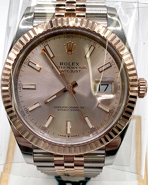 2020 Rolex Datejust 41MM Sundust Dial Two-Tone Jubilee Bracelet (126331)