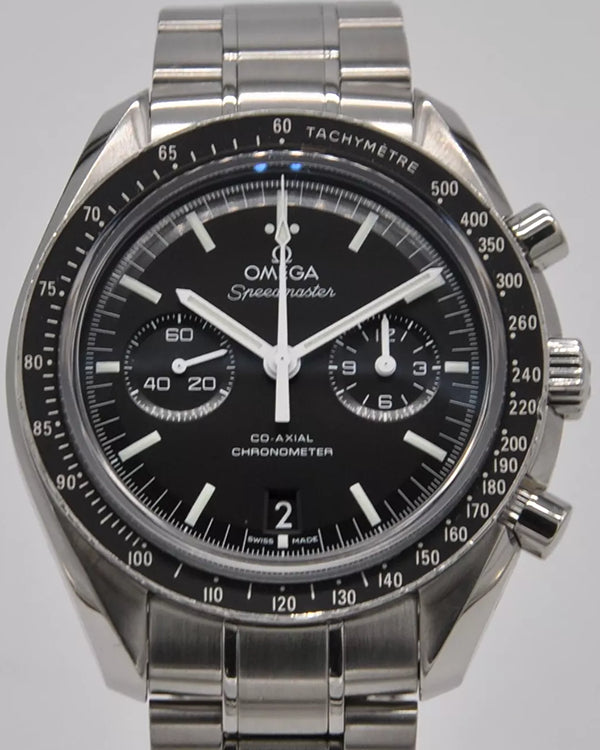 2012 Omega Speedmaster "Two Counters" 44.25MM Black Dial Steel Bracelet (311.30.44.51.01.002)