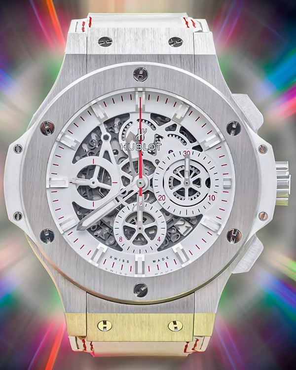 Hublot Big Bang Aero Bang "Switzerland & Japan" L.E. 44MM Skeleton Dial Rubber Strap (311.SE.2113.VR.JDR14)