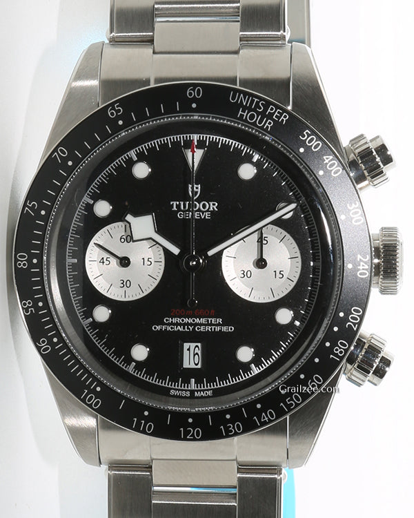 2024 Tudor Black Bay Chrono 41MM Black Dial Steel Bracelet (79360N)