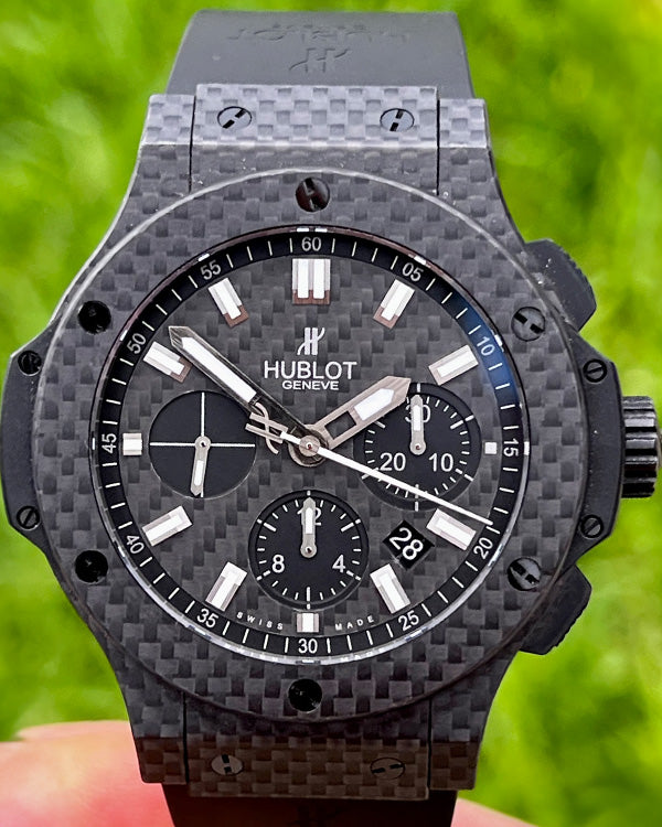 Hublot Big Bang 44mm Carbon Black Dial (301.QX.1724.RX)