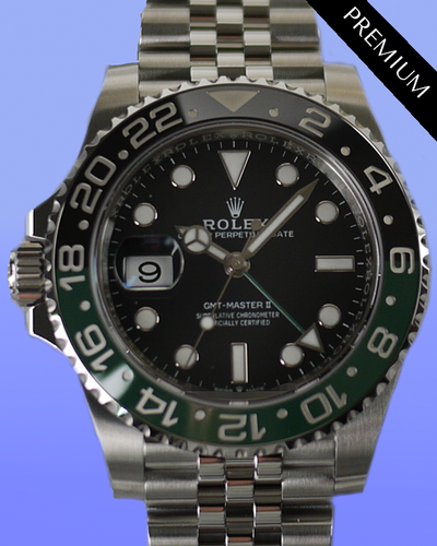 2024 Rolex GMT-Master II "Sprite" 40MM Black Dial Jubilee Bracelet (126720VTNR)