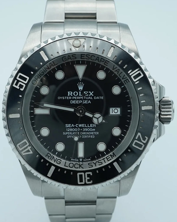 2018 Rolex Sea-Dweller Deepsea 44MM Black Dial Oyster Bracelet (126660)