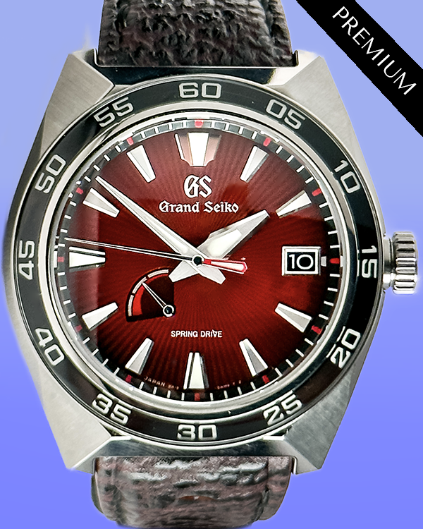 2020 Grand Seiko Spring Drive Godzilla 65th Anniversary Limited Edition 44.5MM Red Dial Leather Strap (SBGA405)