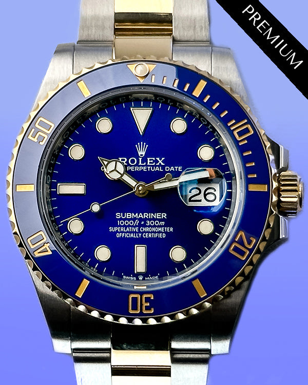 2024 Rolex Submariner Date "Bluesy" 41MM Blue Dial Two-Tone Oyster Bracelet (126613LB)