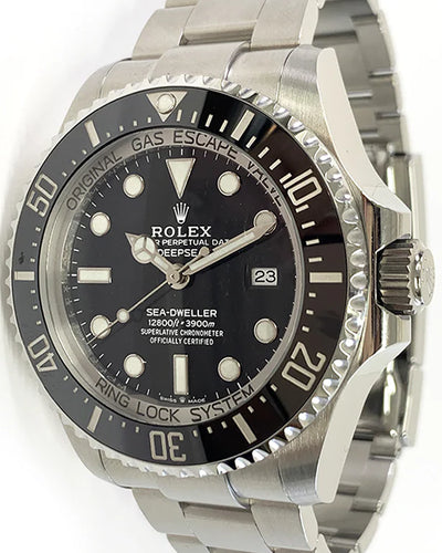 2022 Rolex Sea-Dweller Deepsea 44MM Black Dial Oyster Bracelet (126660)