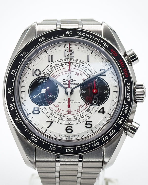 Omega Speedmaster Chronoscope 43MM Silver Dial Steel Bracelet (329.30.43.51.02.002)