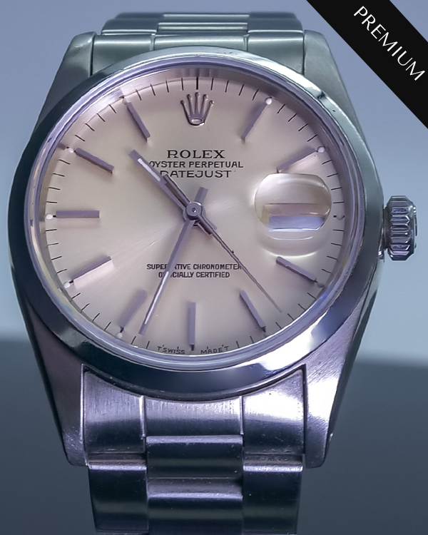 Rolex Datejust 36MM Steel Ivory Dial (16200)