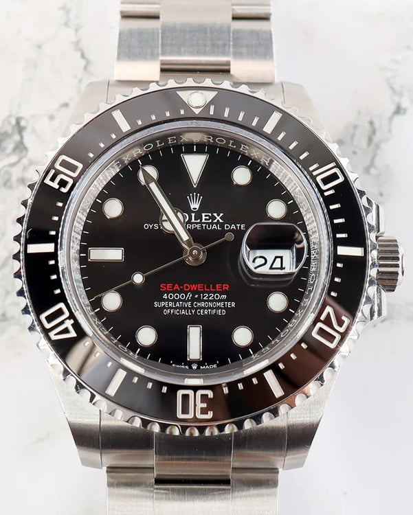 Rolex Sea-Dweller 43MM Black Dial Oyster Bracelet (126600)