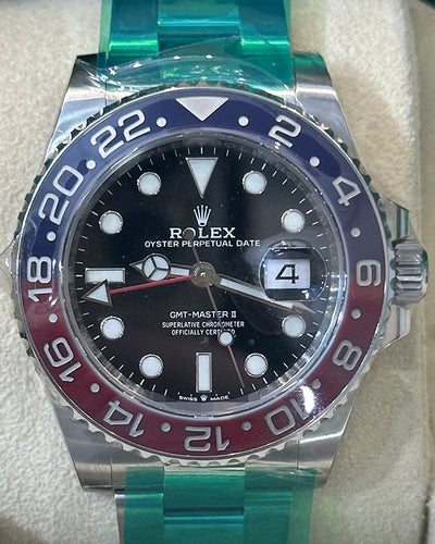 2021 Rolex GMT-Master II "Pepsi" 40MM Black Dial Oyster Bracelet (126710BLRO)