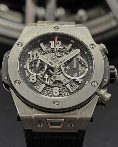 Hublot Big Bang Unico 45MM Skeleton Dial Rubber Strap (411.NX.1170.RX)