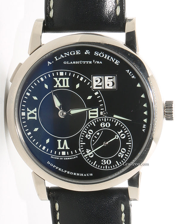 A. Lange & Söhne Grand Lange 1 42MM Black Dial Leather Strap (115.029)