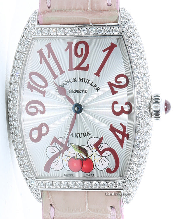 Franck Muller Master Calendar 29MM Quartz Silver Dial Leather Strap (7502QZD)