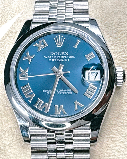 2024 Rolex Datejust 31MM Blue Dial Jubilee Bracelet (278240)