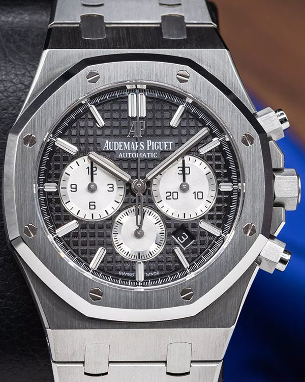 2017 Audemars Piguet Royal Oak Chronograph 41MM Black Dial Steel Bracelet (26331ST.OO.1220ST.02)