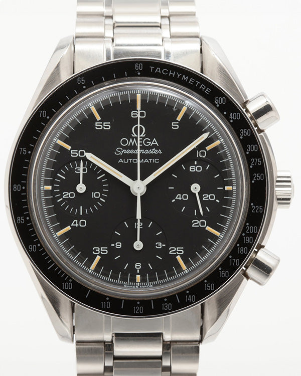 1998 Omega Speedmaster 39MM Black Dial Steel Bracelet (3510.50.00)