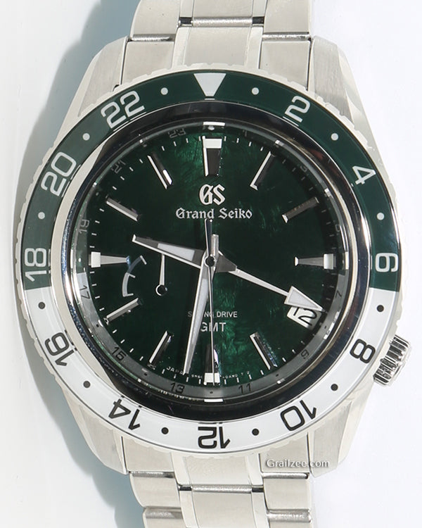 Grand Seiko Sport Collection 44MM Green Dial Steel Bracelet (SBGE295)