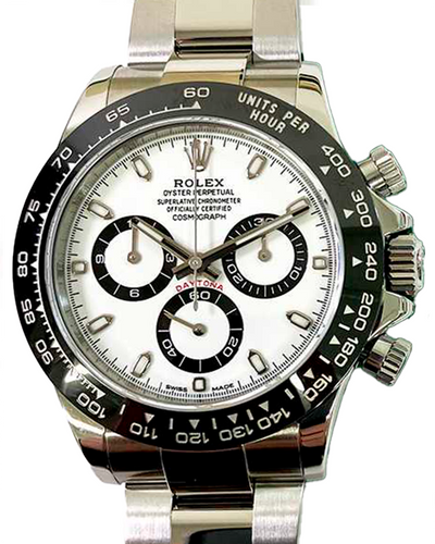 2017 Rolex Cosmograph Daytona "Panda" 40MM White Dial Oyster Bracelet (116500LN)