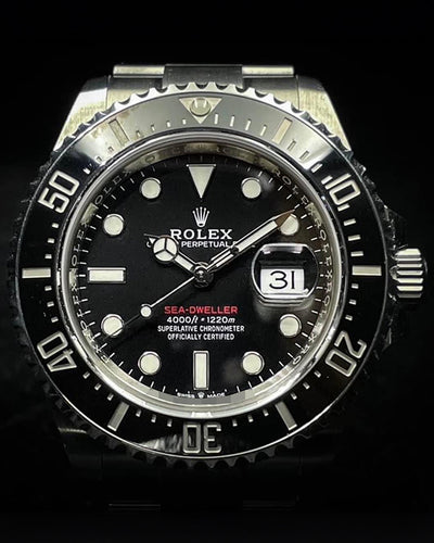 2021 Rolex Sea-Dweller 43MM Black Dial Oyster Bracelet (126600)