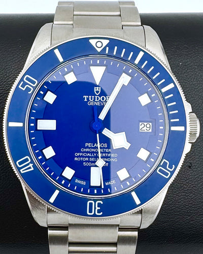 No Reserve - 2024 Tudor Pelagos 42MM Blue Dial Titanium Bracelet (25600TB)