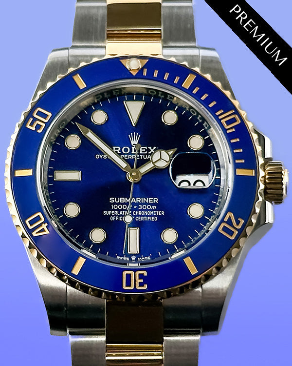 2024 Rolex Submariner Date "Bluesy" 41MM Blue Dial Two-Tone Oyster Bracelet (126613LB)