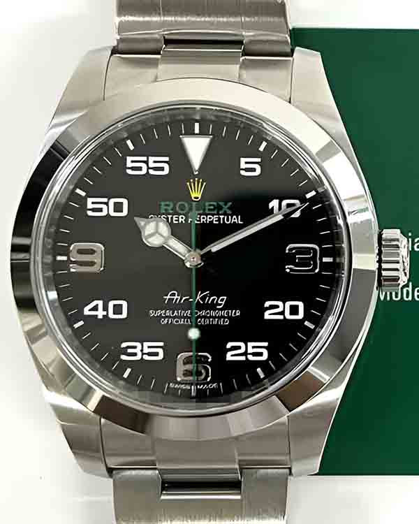 2019 Rolex Air-King 40MM Black Dial Oyster Bracelet (116900)