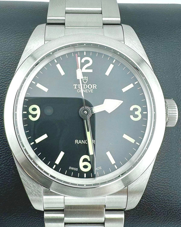 No Reserve - 2024 Tudor Ranger 39MM Black Dial Steel Bracelet (79950)