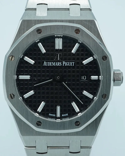 2021 Audemars Piguet Royal Oak 33MM Quartz Black Dial Steel Bracelet  (67650ST.OO.1261ST.01)