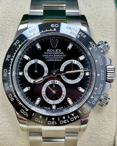 2019 Rolex Cosmograph Daytona 40MM Black Dial Oyster Bracelet (116500LN)