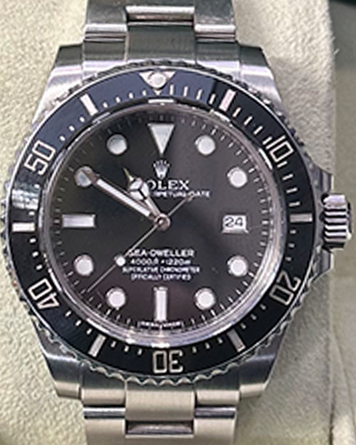 Rolex Sea-Dweller Deepsea 40MM Black Dial Oyster Bracelet (116600)