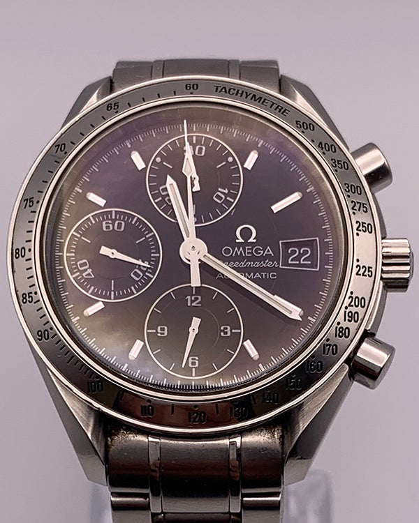 Omega Speedmaster Date 39MM Black Dial Steel Bracelet (3513.50.00)