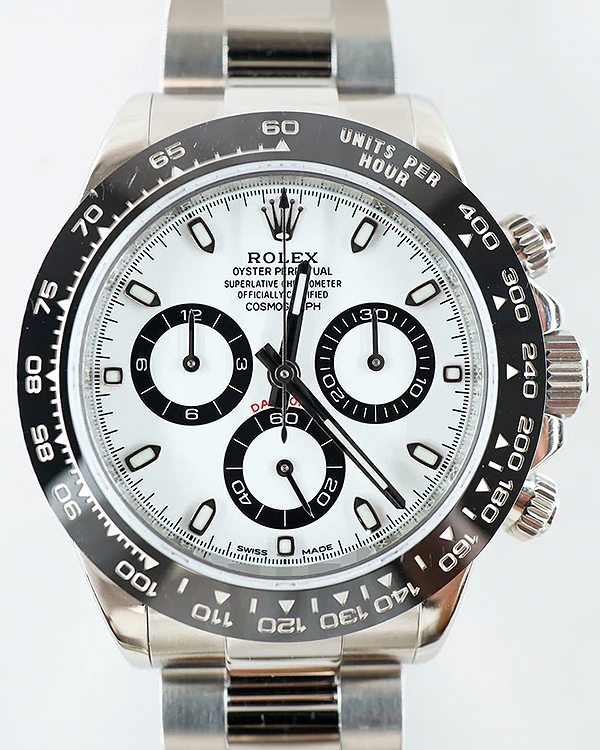 2018 Rolex Cosmograph Daytona "Panda" 40MM White Dial Oyster Bracelet (116500LN)