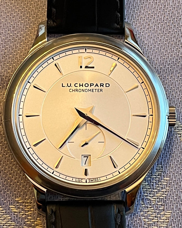 2022 Chopard L.U.C. 40MM Silver Dial Leather Strap (XPS 1860)