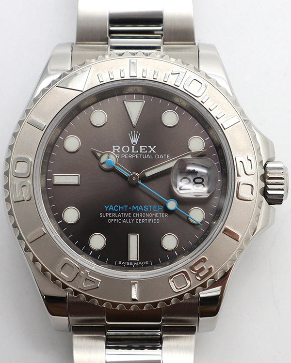 2019 Rolex Yacht-Master 40MM Rhodium Dial Oyster Bracelet (116622)