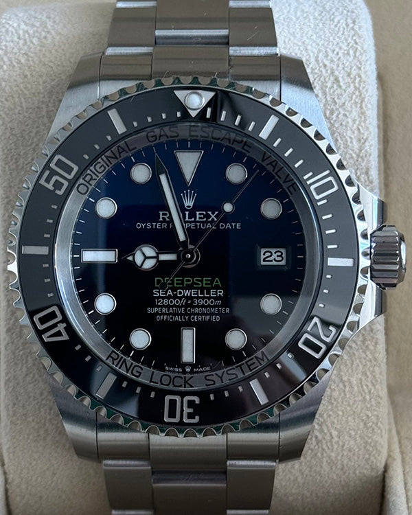 2023 Rolex Sea-Dweller Deepsea "James Cameron" 44MM D-Blue Dial Oyster Bracelet (136660)