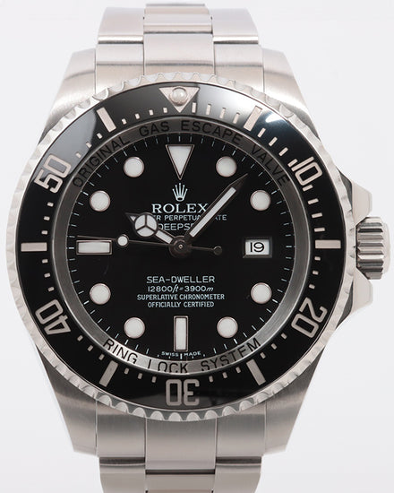 Rolex Sea-Dweller Deepsea 44MM Black Dial Oyster Bracelet (116660)