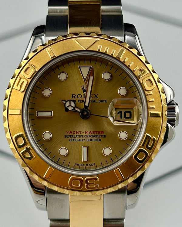 Rolex Yacht-Master 29MM Champagne Dial Two-Tone Oyster Bracelet (169623)