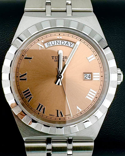 No Reserve - 2024 Tudor Royal 41MM Salmon Dial Steel Bracelet (28600)