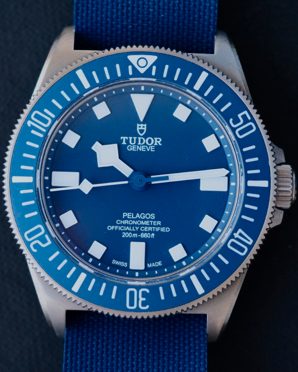 2023 Tudor Pelagos 42MM Blue Dial Textile Strap (25707B/23)