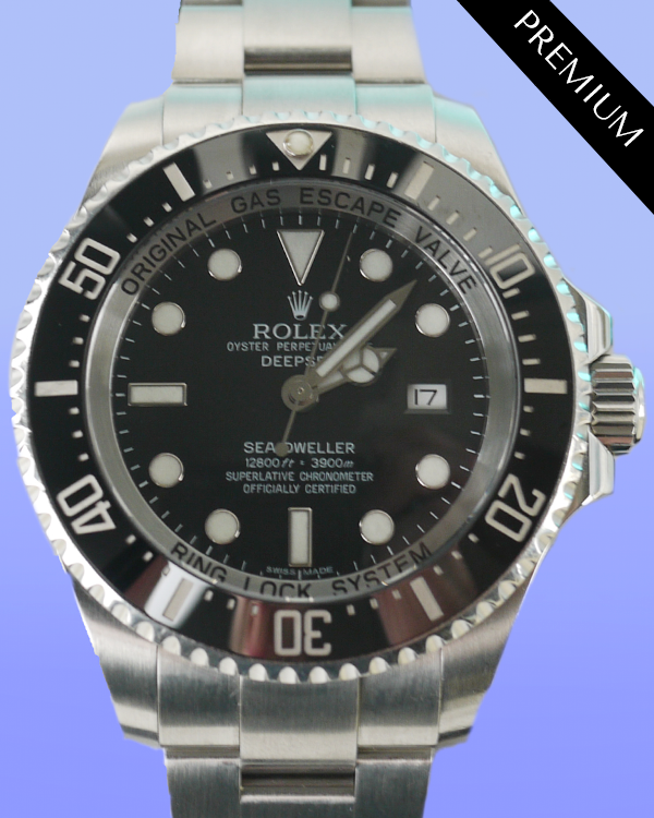 Rolex Sea-Dweller Deepsea 44MM Black Dial Oyster Bracelet (116660)