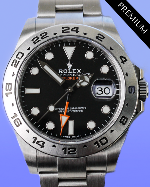 2019 Rolex Explorer II 42MM Black Dial Oyster Bracelet (216570)