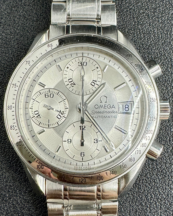 Omega Speedmaster Date 39MM White Dial Steel Bracelet (3513.30.00)